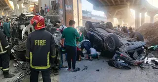 চট্টগ্রামে এক্সপ্রেসওয়ে থেকে গাড়ি ছিটকে পড়লো সাইকেল আরোহীর ওপর, ঘটনাস্থলেই মৃত্যু